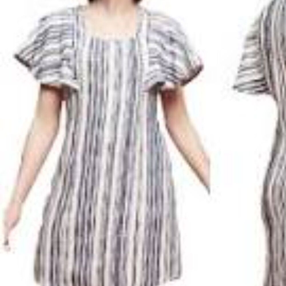 Anthropologie Akemi + Kin Jovanie Coastal Flutter Dress Boho XSP EUC - Picture 2 of 9